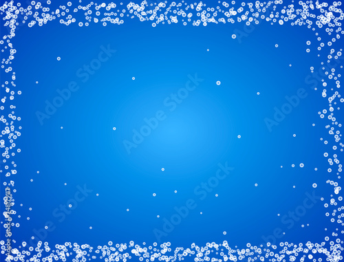 Carbonated drink or water frame. Vector illustration