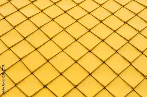 Texture from volumetric yellow rhombuses