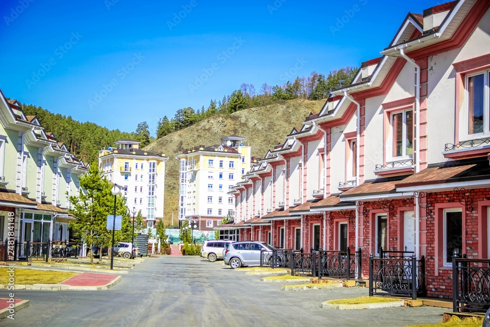 Naklejka premium Środowisko miejskie, Krasnojarsk