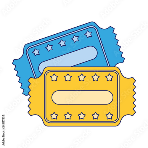 Movie tickets symbol