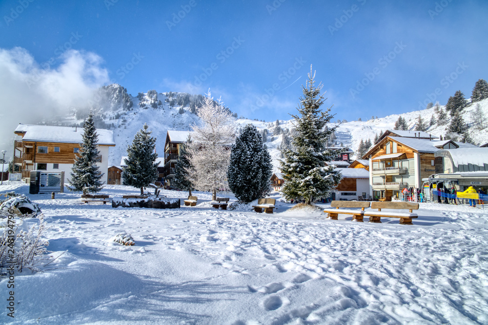 Riederalp im Winter