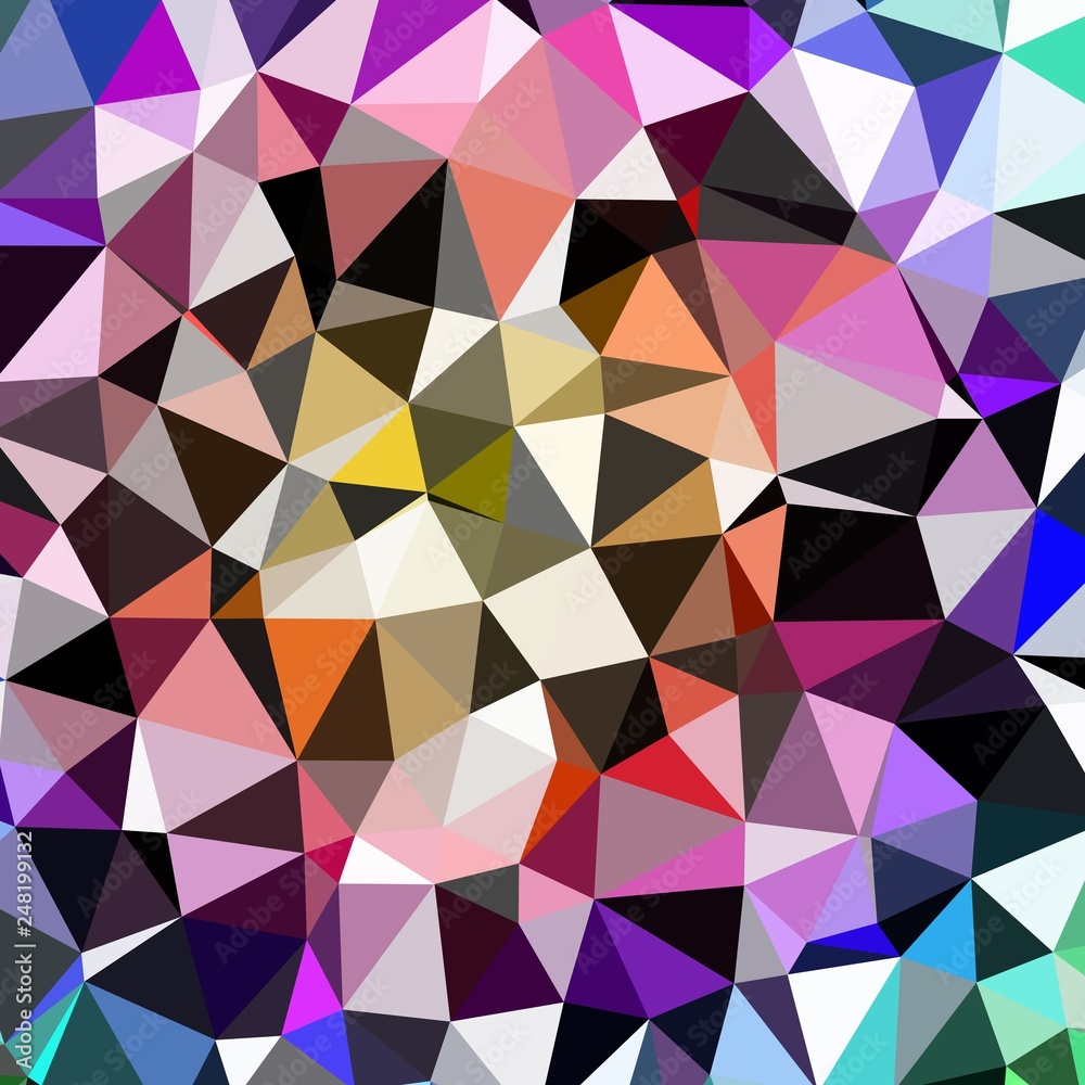 Abstract background multicolored geometric poligonal