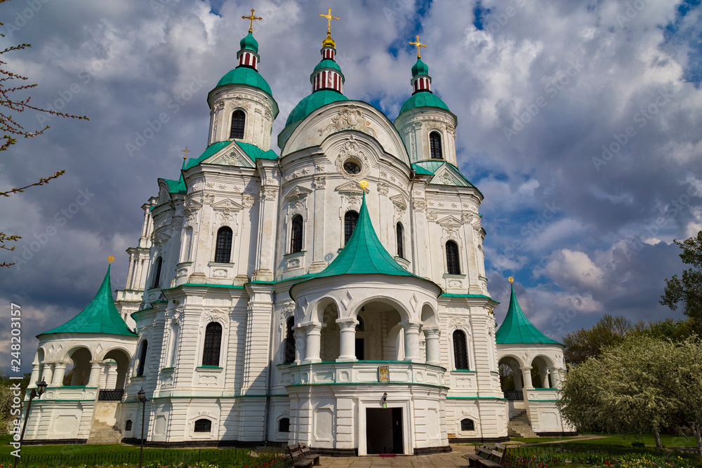 Cathedral of the Nativity of the Blessed Virgin. Town Kozelets. Ukraine.