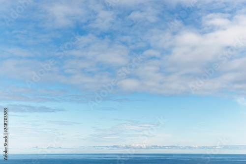 Blick auf das Meer, Nordatlantik, Island