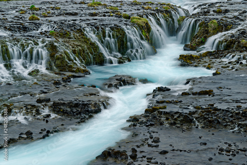 am Bruarfoss, Island