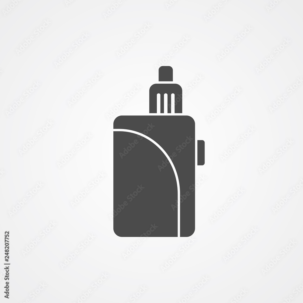 Electronic cigarette vector icon sign symbol Electronic cigarette vector icon sign symbol