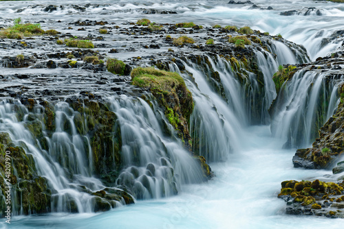 am Bruarfoss, Island