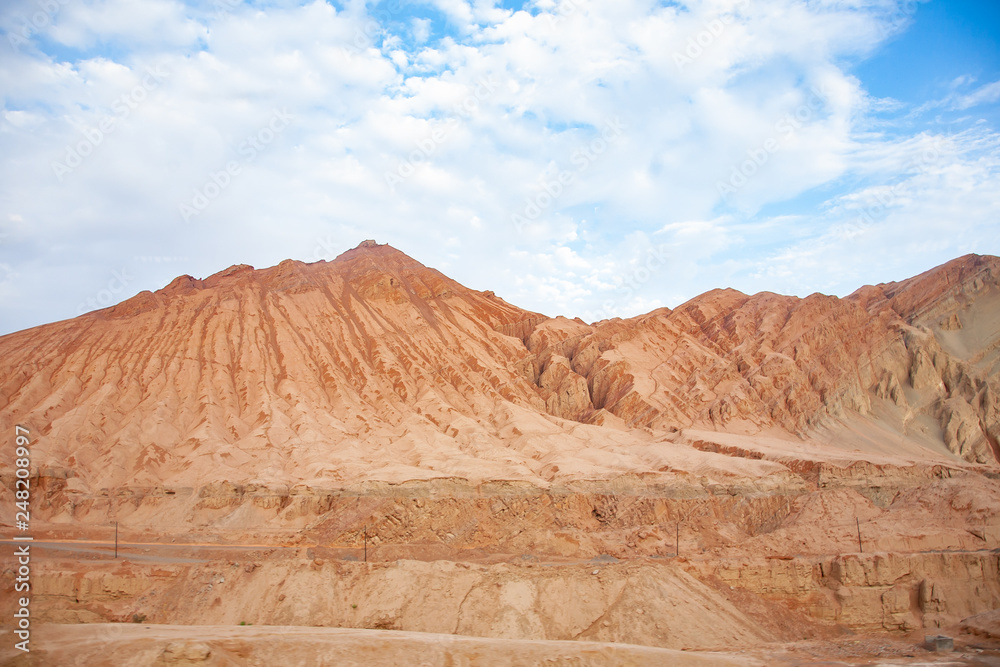 landscape red mountains landscape red mountains