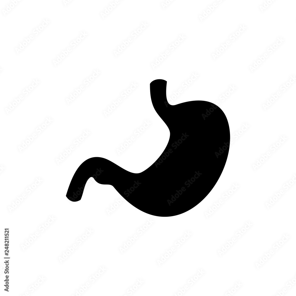 icon stomach, human organ icon stomach, human organ