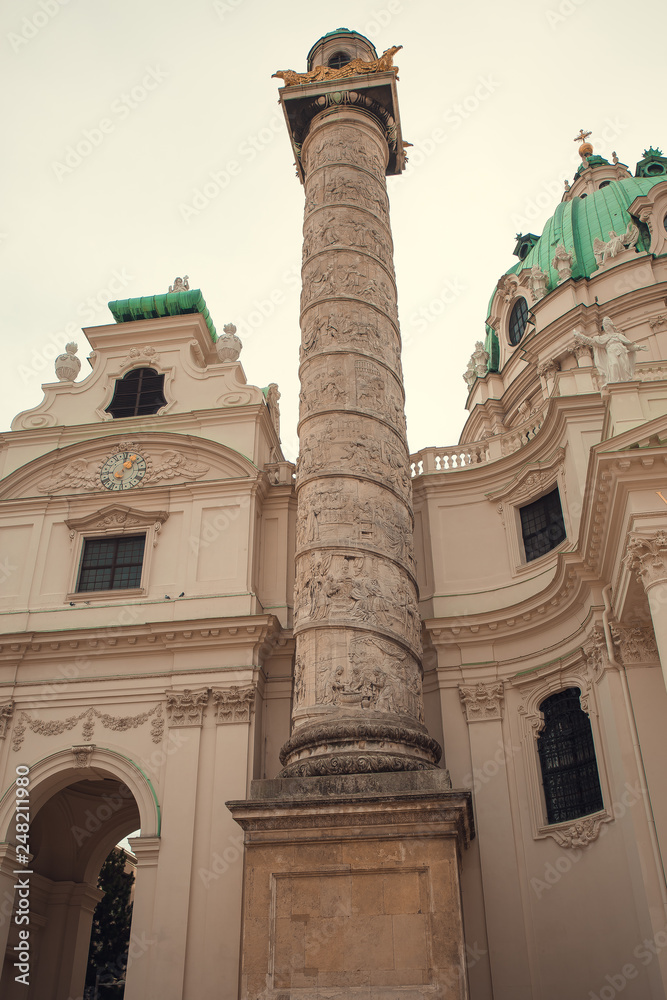 Obraz premium Vienna, Austria new year