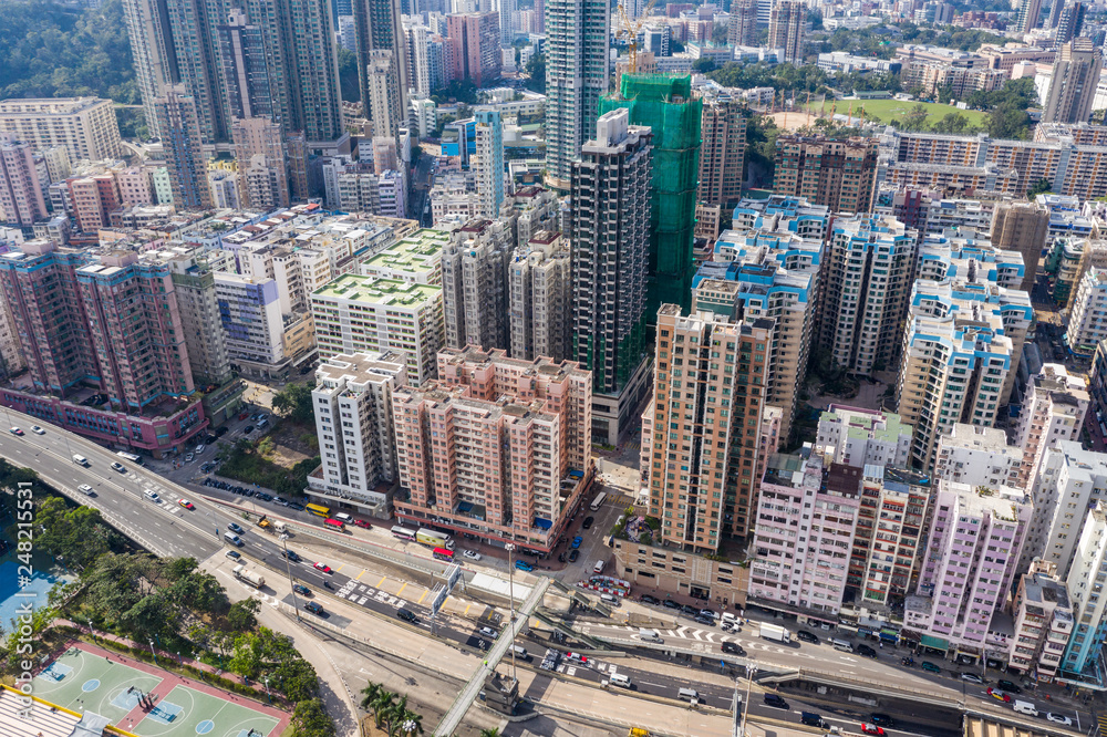 Fototapeta premium hong Kong city