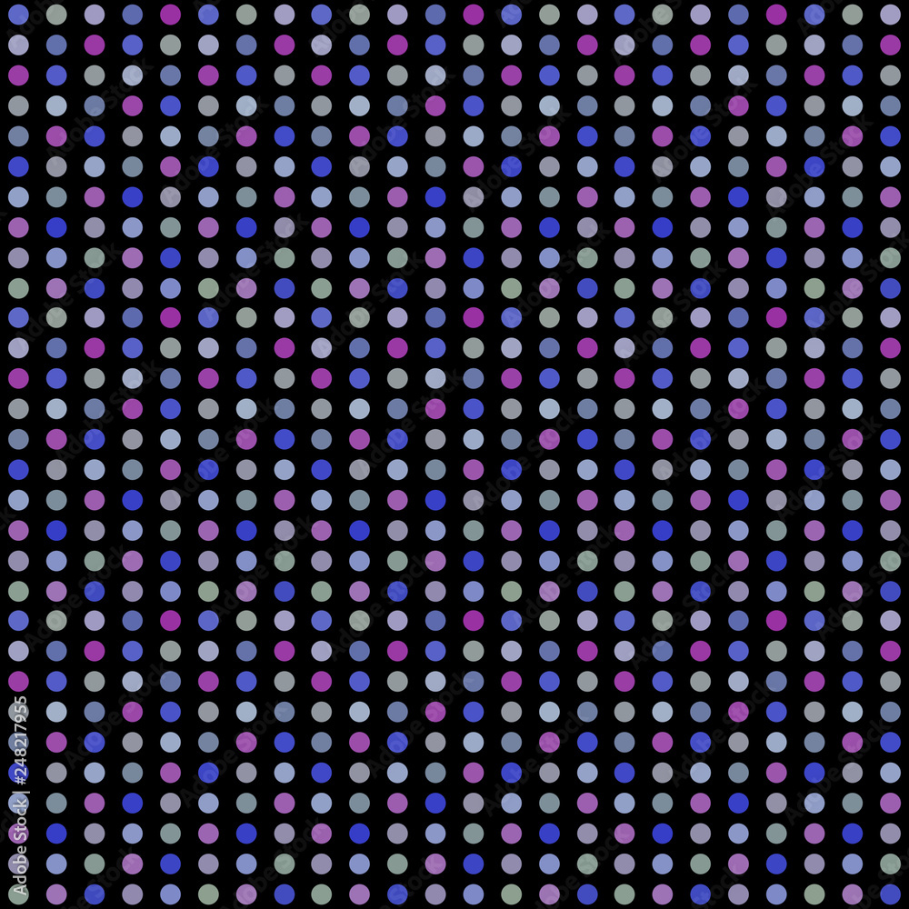 Obraz premium Seamless abstract pattern background with a variety of colored circles.