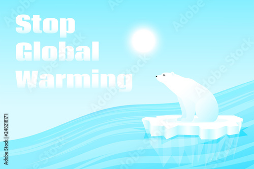 Polar bear global warming