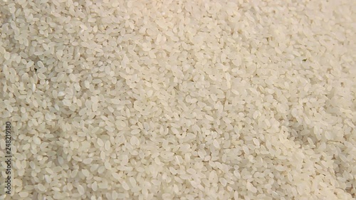 Thai Jasmine Rice on the market photo