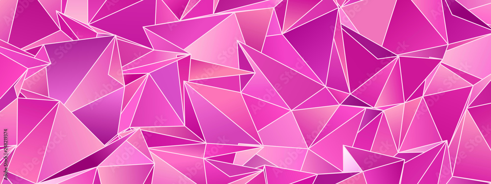 Triangular 3d, modern background