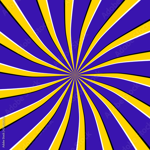 Psychedelic spin illusion