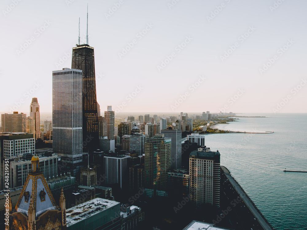 Fototapeta premium Chicago - View From The Top