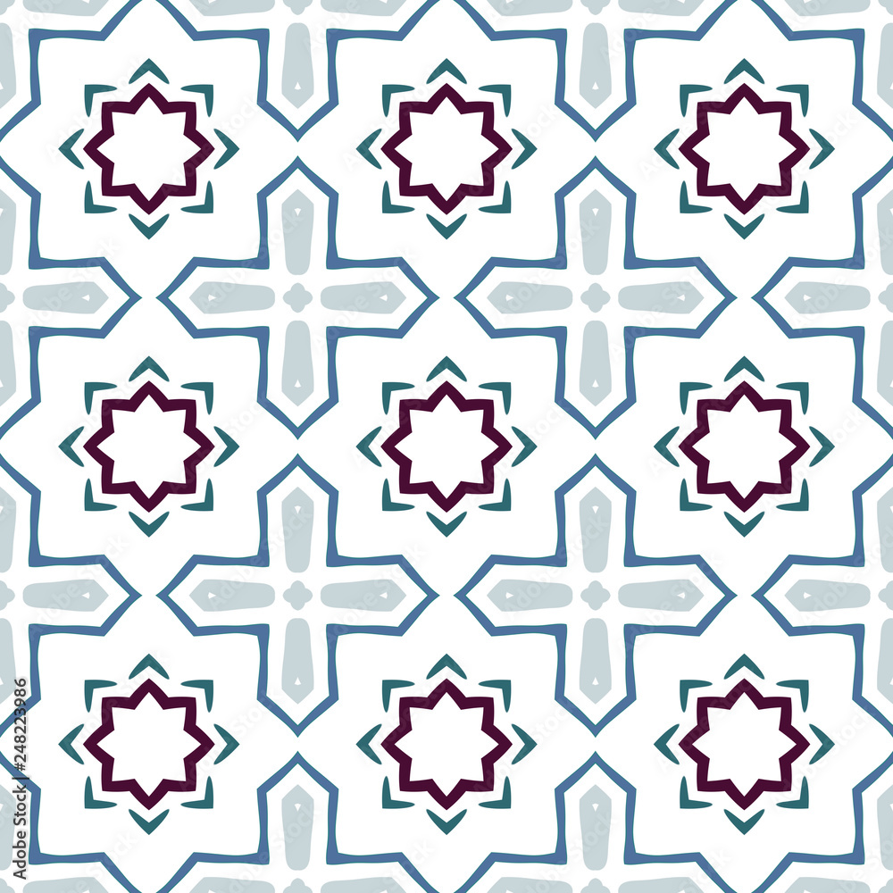 Seamless background pattern with a variety of multicolored lines. Seamless background pattern with a variety of multicolored lines.