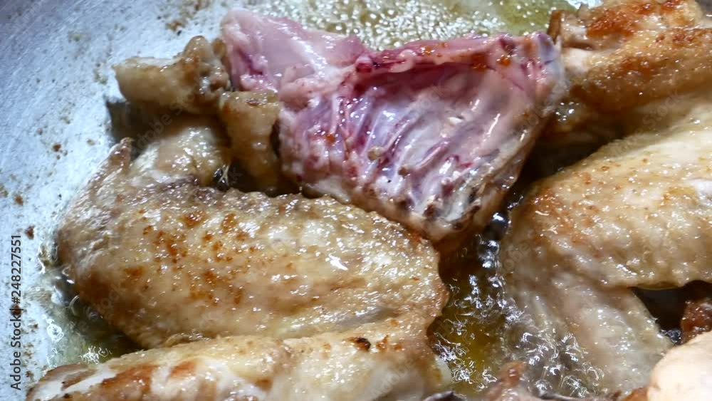 Browned Chicken 4K Video Cooking Browned Chicken 4K Video Cooking