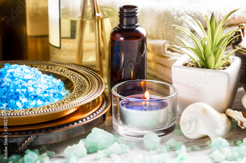 Spa massage items