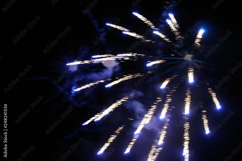 Fototapeta premium fireworks in the sky