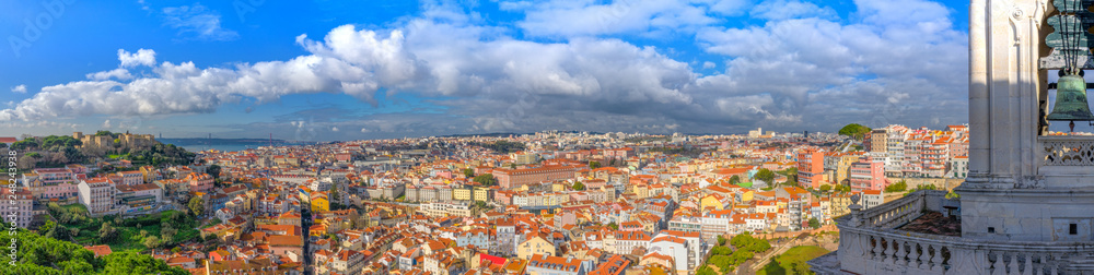 Miradouro da Senhora do Monte. Lisbon. Portugal