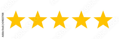 Five stars rating