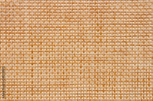 Rattan texture, detail handcraft bamboo weaving texture background. include clipping path photo
