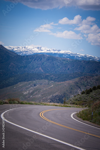 Scenery up on Monitor Pass, in the Eastern Sierra Nevada mountains in California