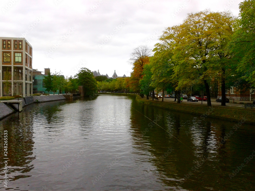 canal in amsterdam