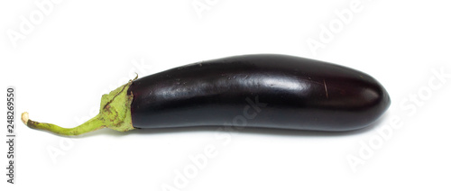 eggplant isolated on white background