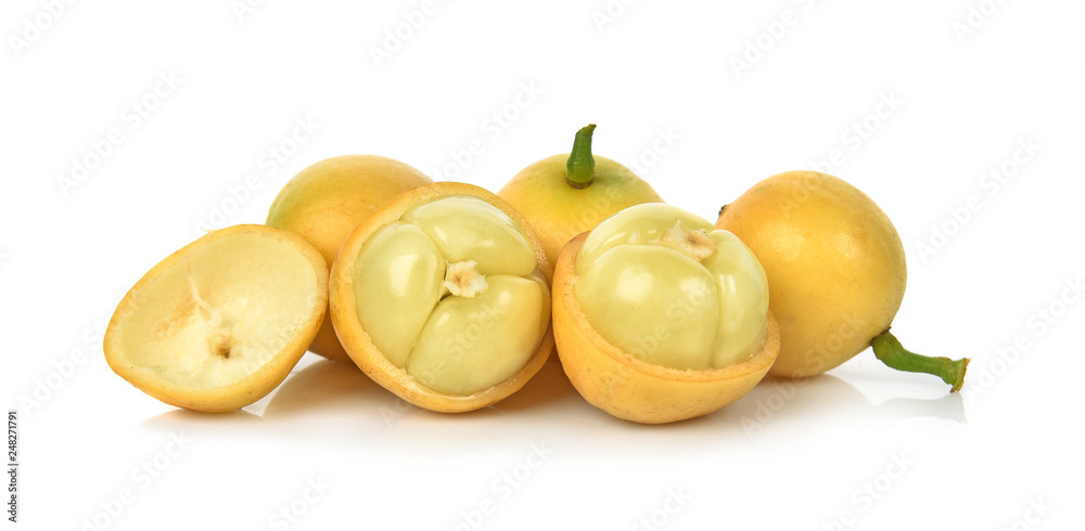 burmese grape,tropical fruit isolated on white background burmese grape,tropical fruit isolated on white background