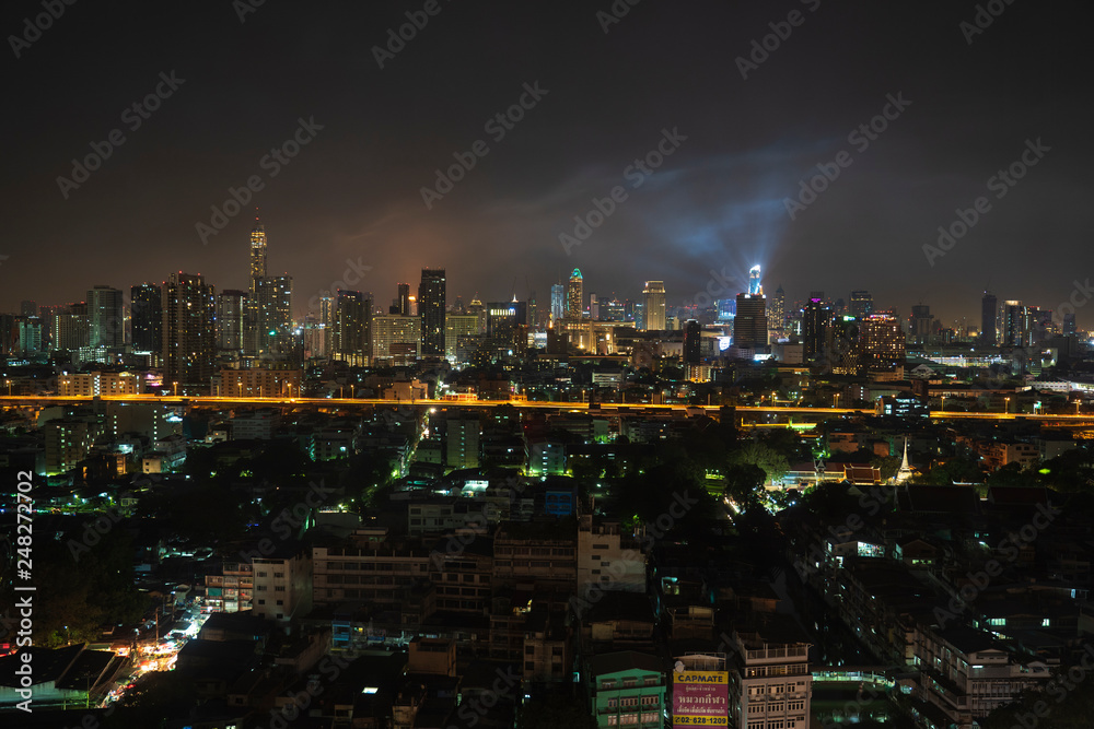 Bangkok Skyling at night