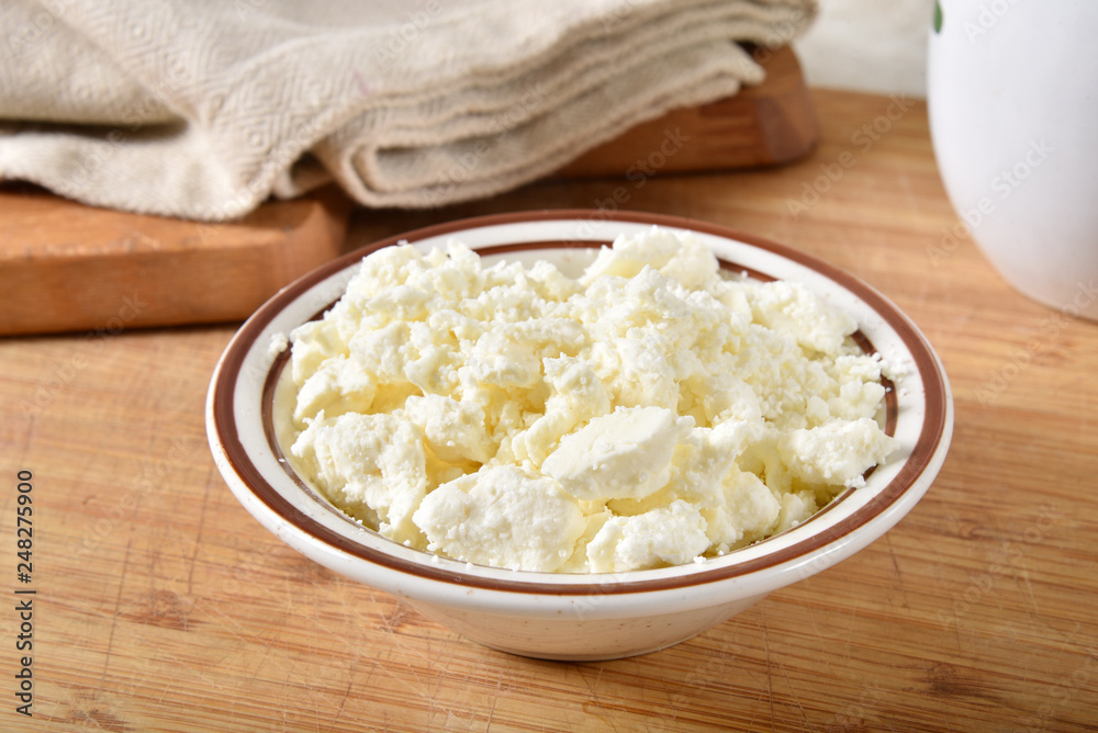 Crumbled feeta cheese Crumbled feeta cheese