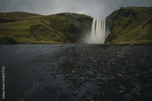 Skogafoss waterfall in Iceland