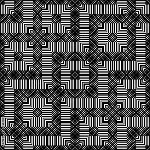 Design seamless monochrome grating pattern