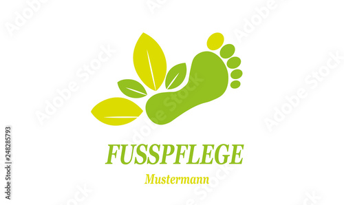 Fusspflege Logo  Podologie