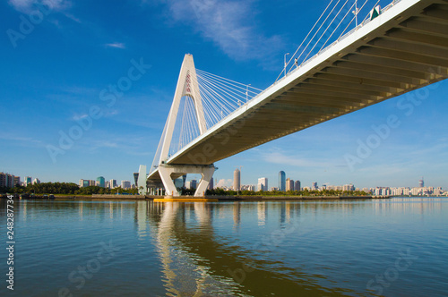 The bridge over Qiongzhou Strait （China）