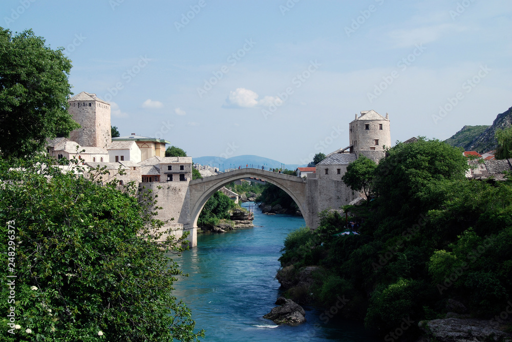 Old Bridge Stari Most in Mostar