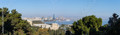 Panorama de Bakou, Azerbaïdjan © Suzanne Plumette