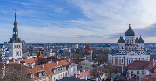 Wallpaper Mural Beautiful view of old city Tallinn Estonia Torontodigital.ca