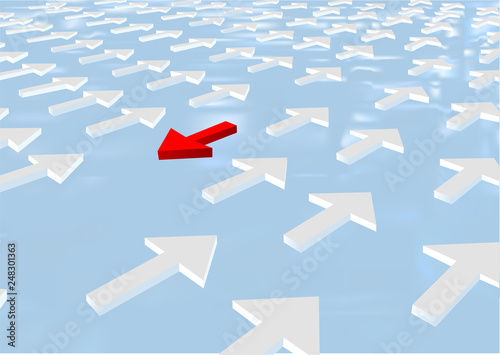 opposition abstract conceptual background