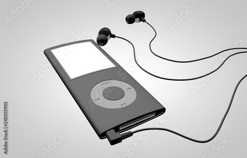 Obraz na płótnie MP3 Player