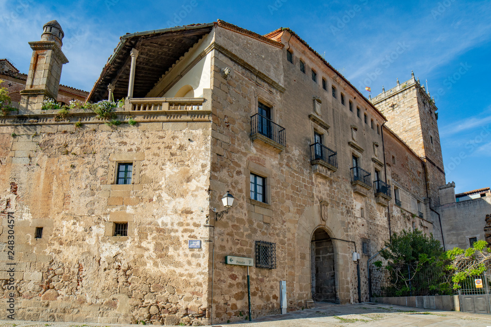 Mirabel palace in Plasencia, Spain