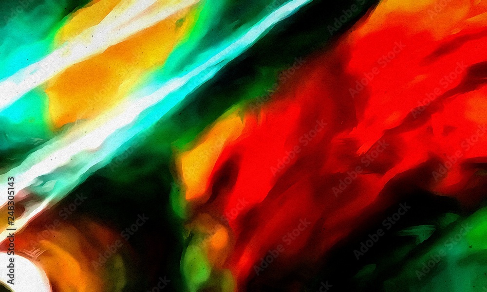 Abstract acrylic watercolor background. Colorful high resolution texture. Warm and bright colors pattern.