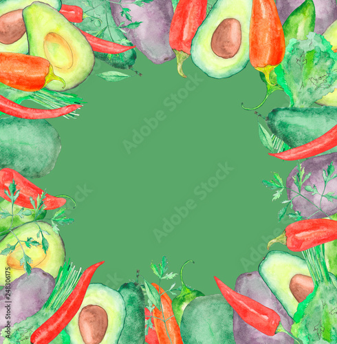 Vegetable frame 5