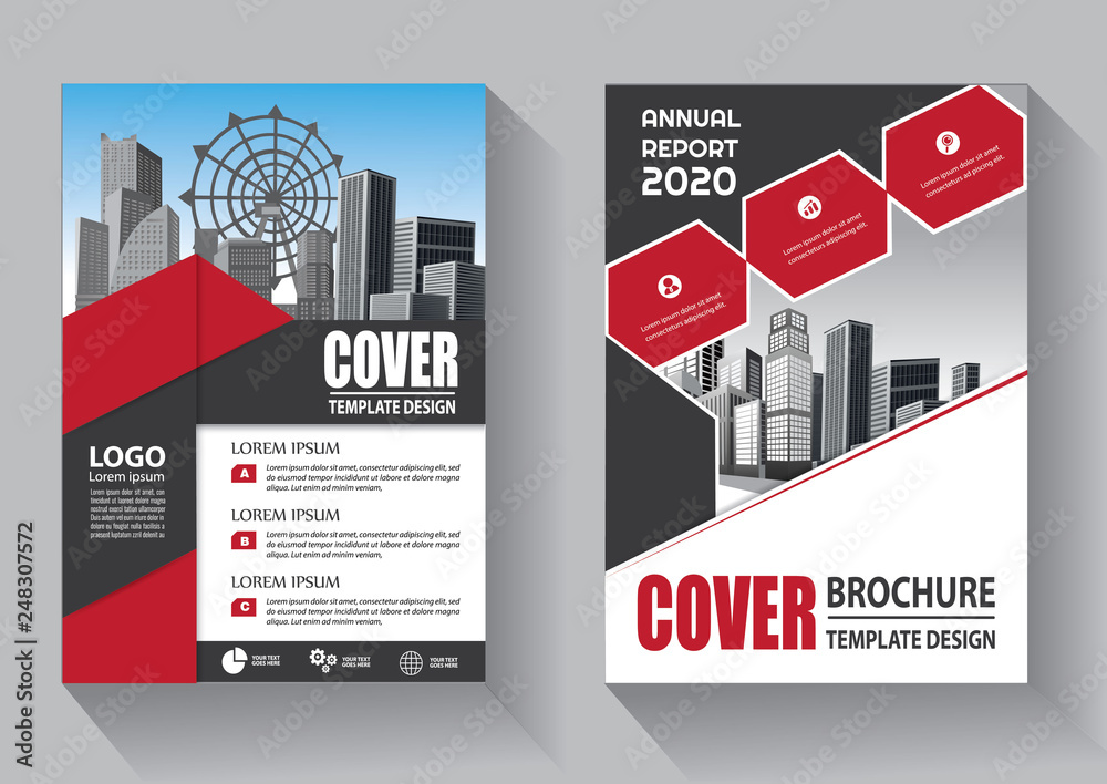 Business abstract vector template. Brochure design, cover modern layout, annual report, poster, flyer in A4 with colorful triangles, geometric shapes for tech, science, market with light background Business abstract vector template. Brochure design, cover modern layout, annual report, poster, flyer in A4 with colorful triangles, geometric shapes for tech, science, market with light background