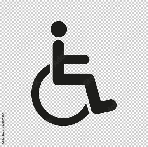 invalid  - black vector icon