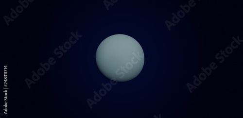 Planet of Uranus gradient background art