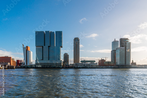 Rotterdam river water front